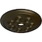 Ekena Millwork Spiral Ceiling Medallion (Fits Canopies up to 4"), Hand-Painted Green Gold, 25 1/4"OD x 4"ID x 2"P CM25SPGGS - alternate 2
